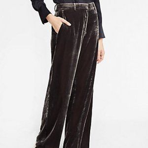 Ann Taylor | NWT Velvet Trouser Pants Smoking Pants